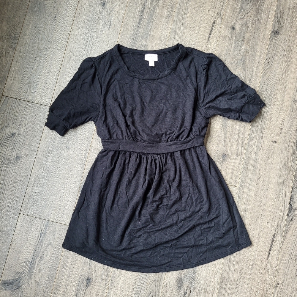 Isabel Maternity by Ingrid & Isabel Nursing Top Black {Small}